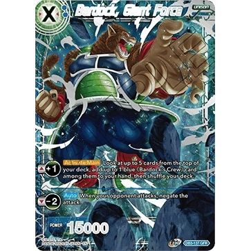 Image for Bardock, Giant Force (DB3-137) (DB3) - Dragon Ball Super: Masters