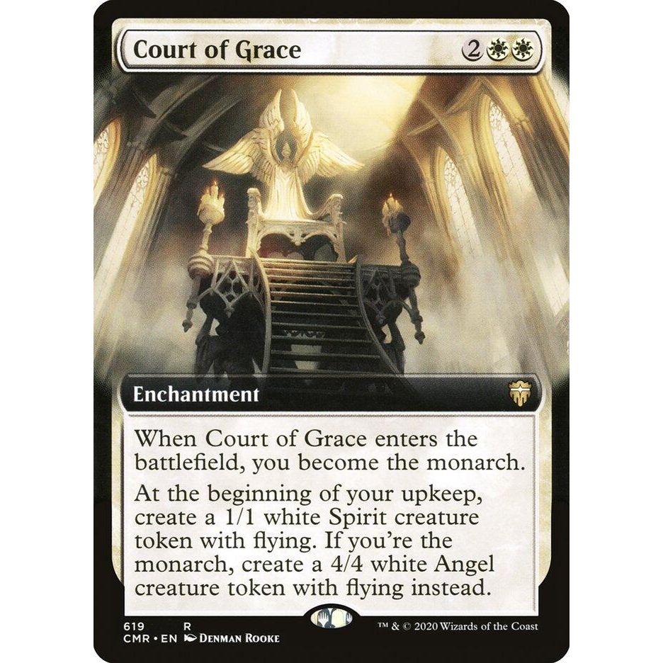 Image for Court of Grace (Extended Art) (619) (CMR) - Magic: The Gathering