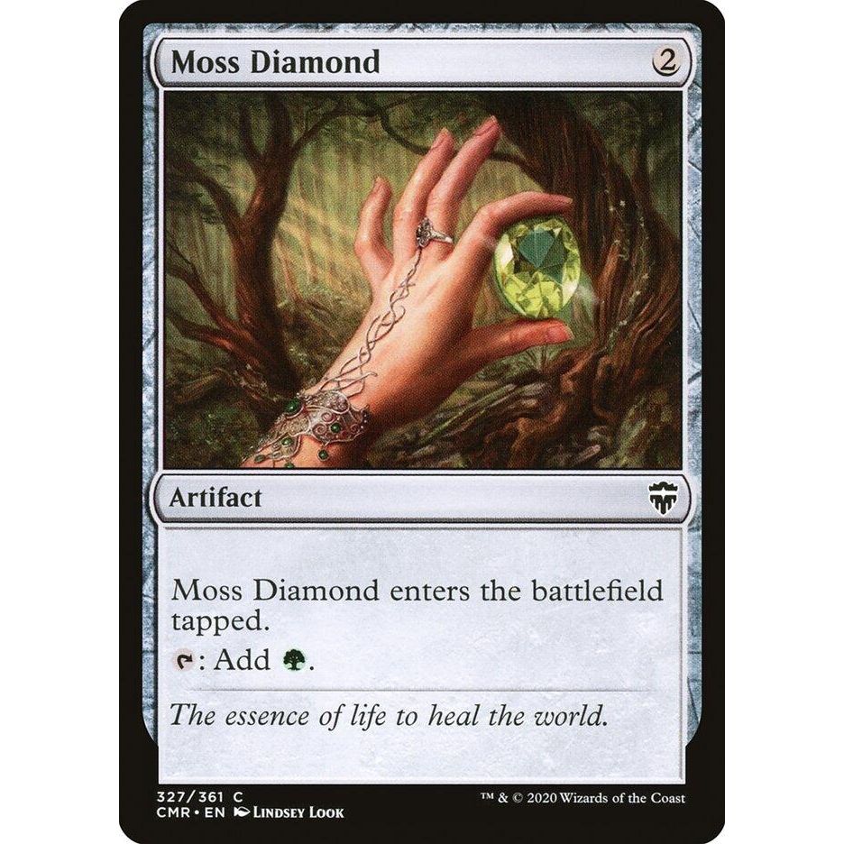Image for Moss Diamond (327) (CMR) - Magic: The Gathering