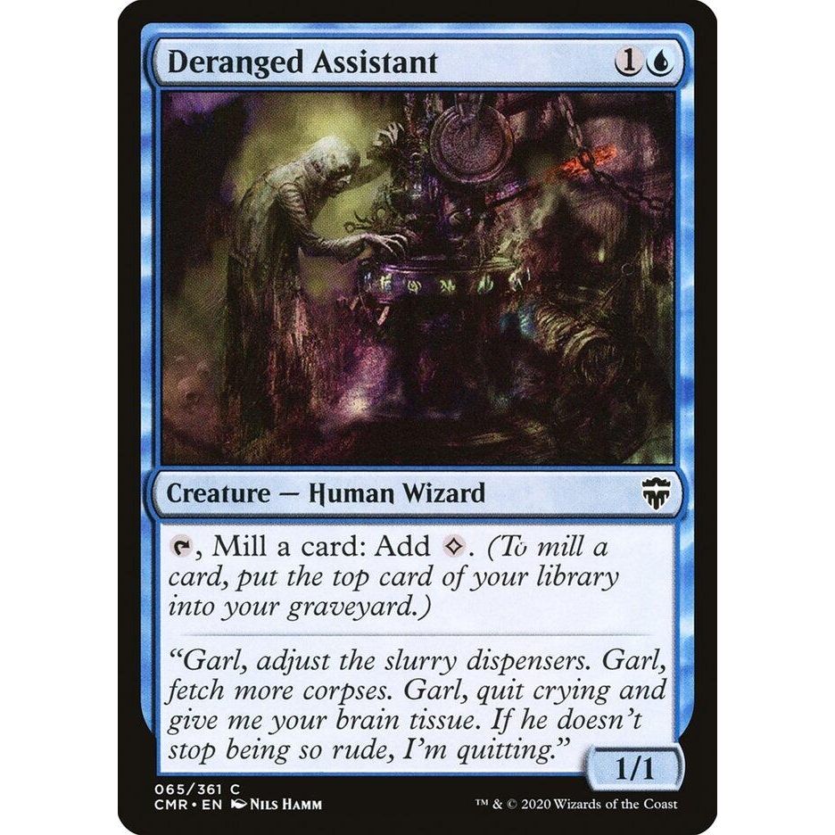 Image for Deranged Assistant (65) (CMR) - Magic: The Gathering