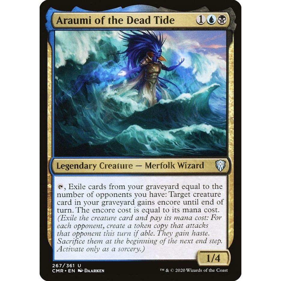 Image for Araumi of the Dead Tide (267) (CMR) - Magic: The Gathering