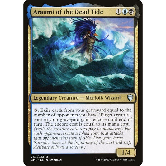 Image for Araumi of the Dead Tide (267) (CMR) - Magic: The Gathering