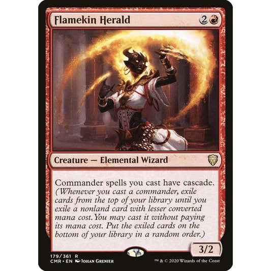 Image for Flamekin Herald (179) (CMR) - Magic: The Gathering