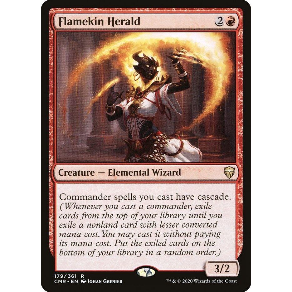 Image for Flamekin Herald (179) (CMR) - Magic: The Gathering