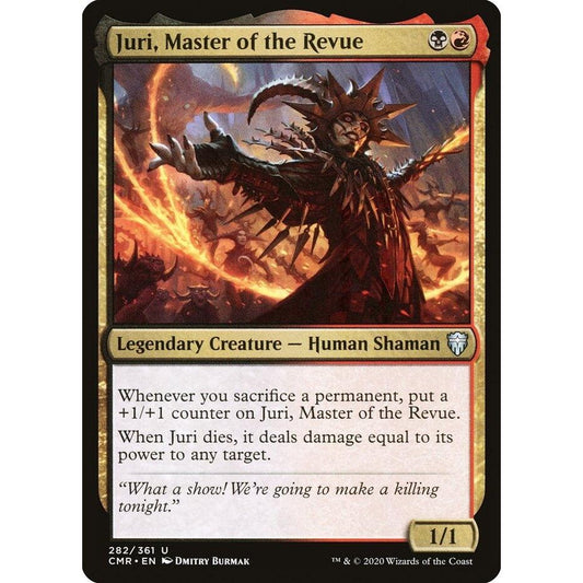 Image for Juri, Master of the Revue (282) (CMR) - Magic: The Gathering