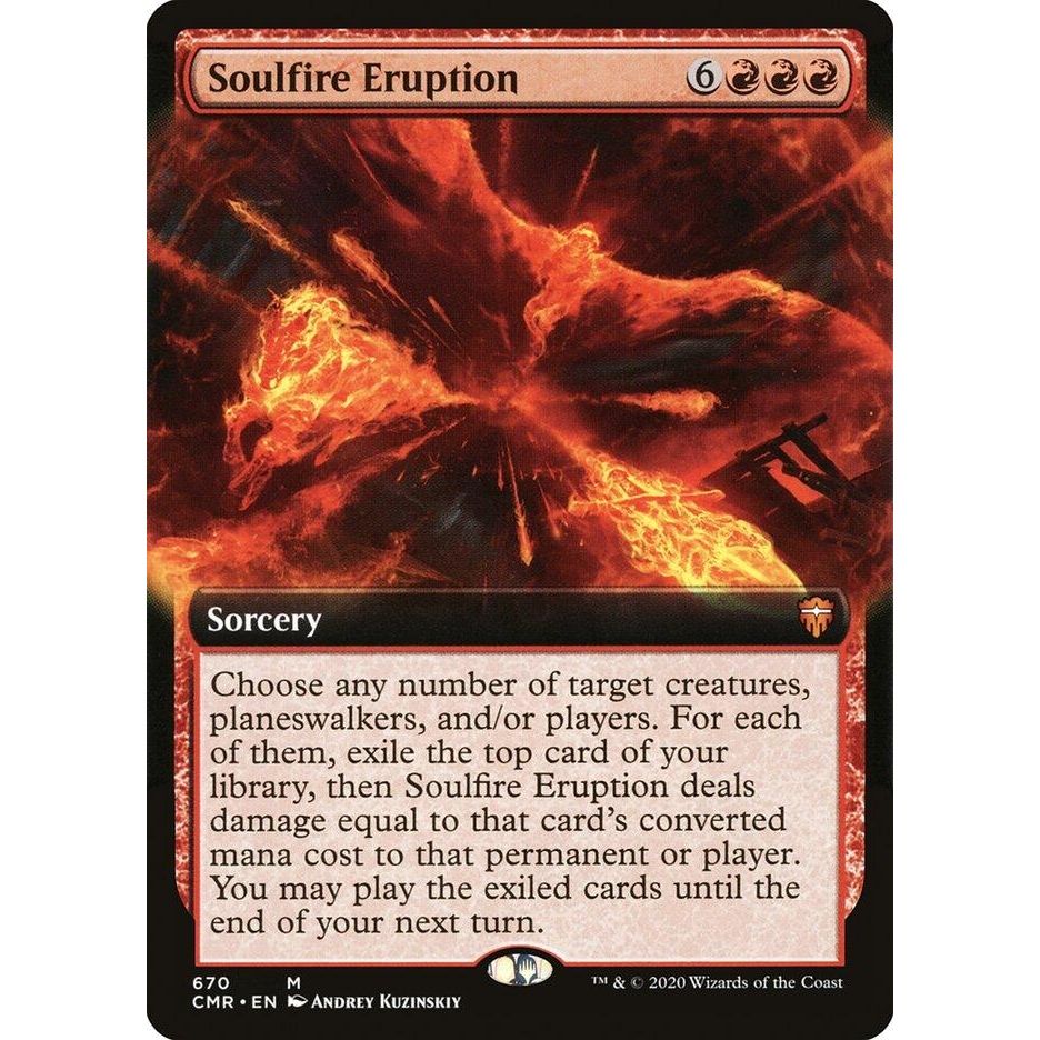 Image for Soulfire Eruption (Extended Art) (670) (CMR) - Magic: The Gathering