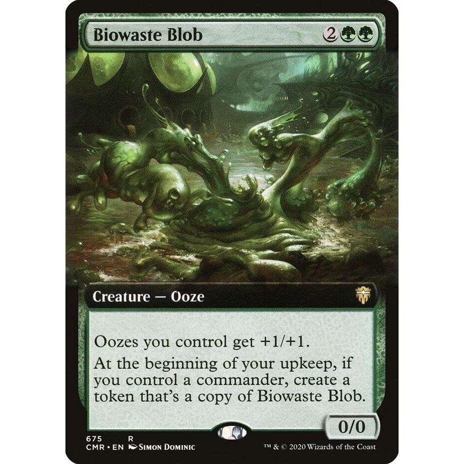 Image for Biowaste Blob (Extended Art) (675) (CMR) - Magic: The Gathering