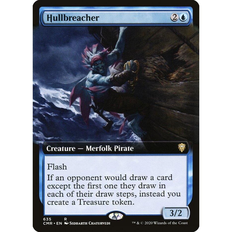 Image for Hullbreacher (Extended Art) (635) (CMR) - Magic: The Gathering