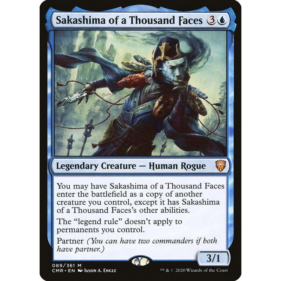 Image for Sakashima of a Thousand Faces (89) (CMR) - Magic: The Gathering