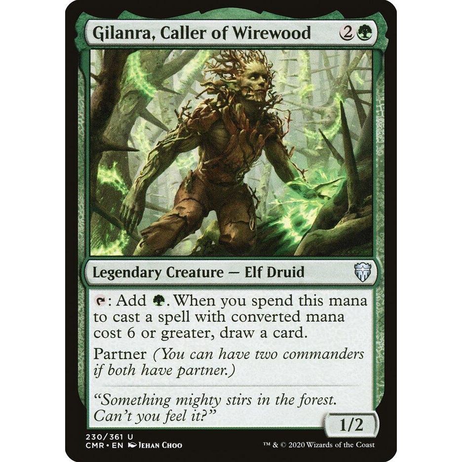 Image for Gilanra, Caller of Wirewood (230) (CMR) - Magic: The Gathering