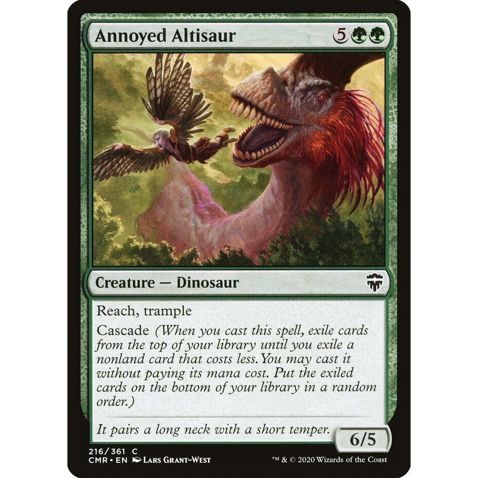 Image for Annoyed Altisaur (216) (CMR) - Magic: The Gathering