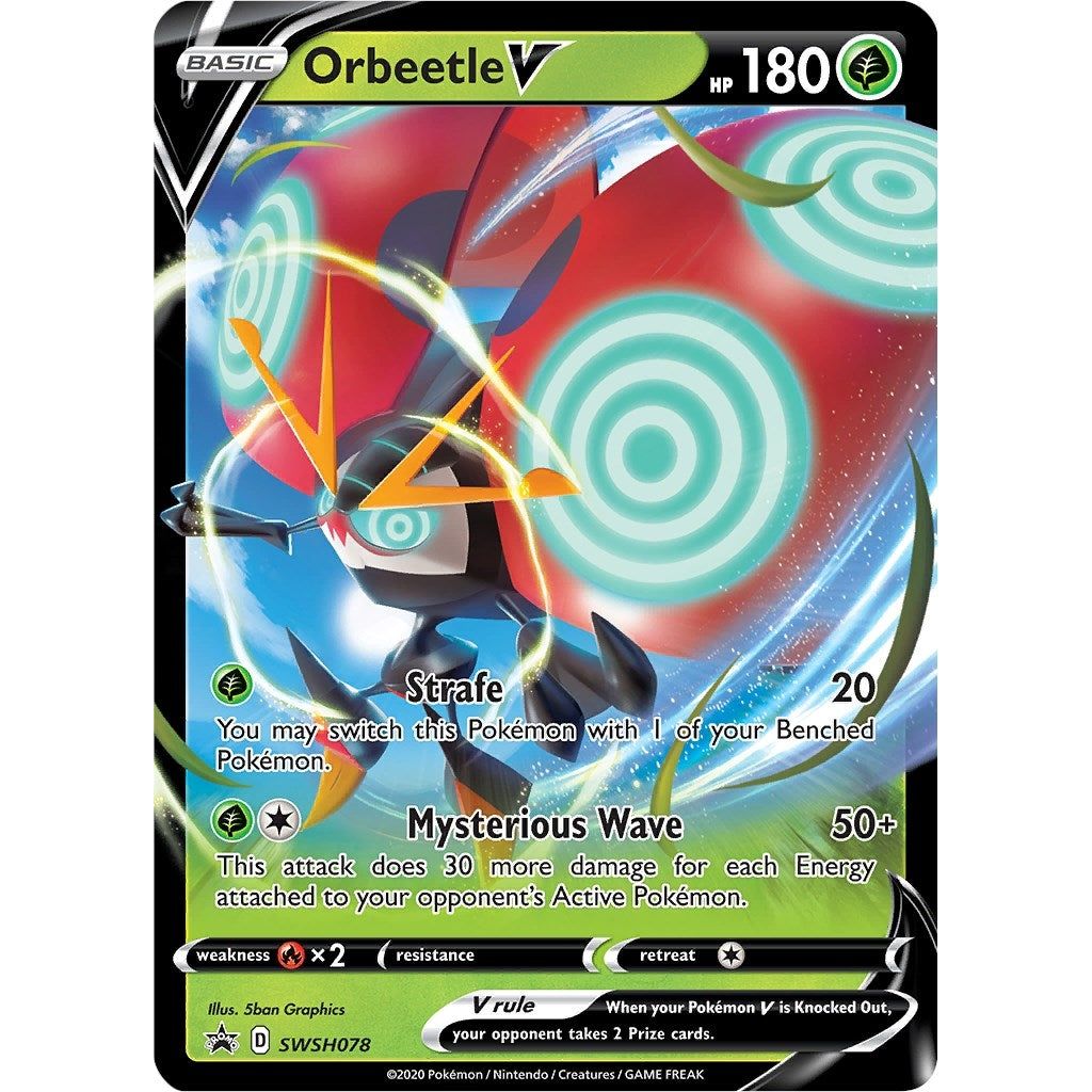 Image for Orbeetle V - SWSH078 (SWSH078) (SWSD) - Pokemon