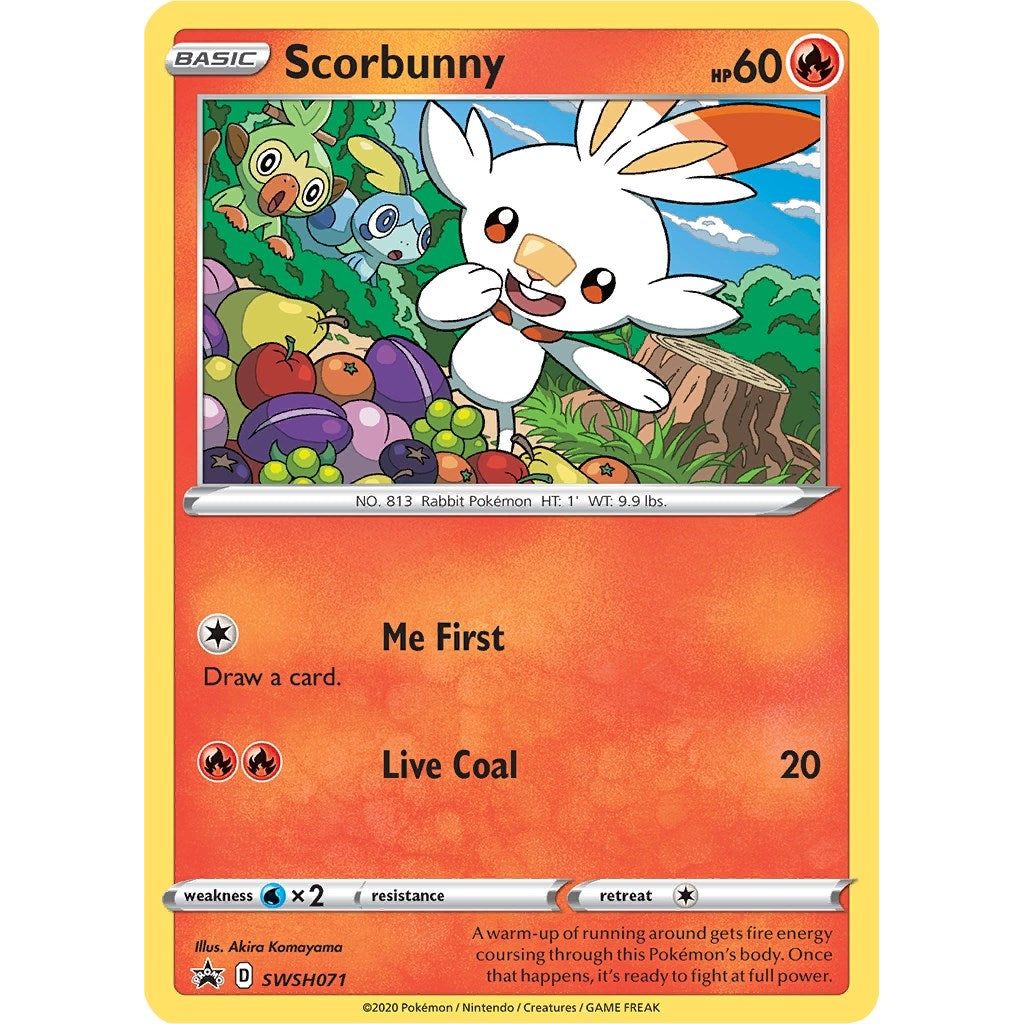 Image for Scorbunny - SWSH071 (SWSH071) (SWSD) - Pokemon