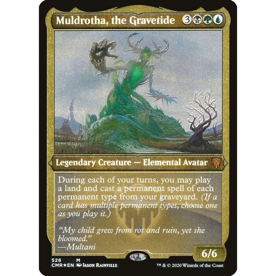 Image for Muldrotha, the Gravetide (Foil Etched) (528) (CMR) - Magic: The Gathering