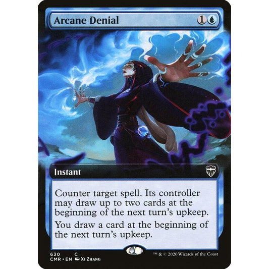 Image for Arcane Denial (Extended Art) (630) (CMR) - Magic: The Gathering