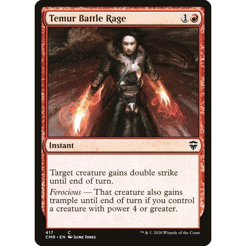 Image for Temur Battle Rage (417) (CMR) - Magic: The Gathering