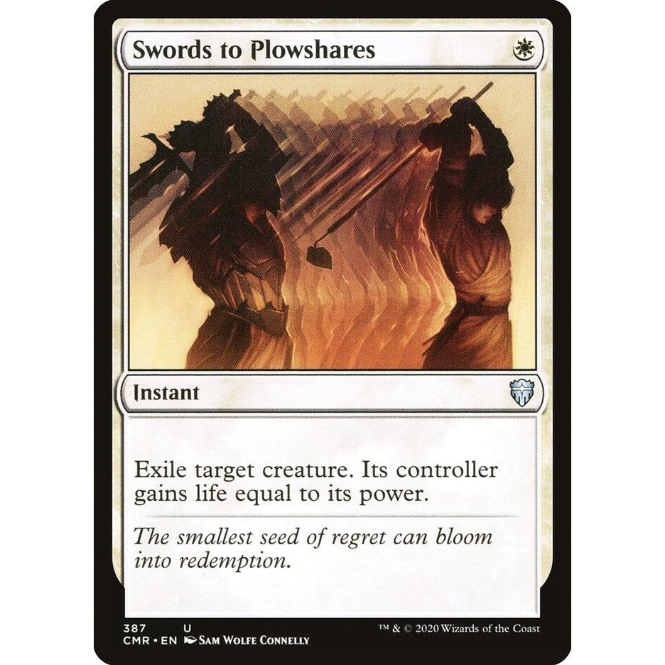 Image for Swords to Plowshares (387) (CMR) - Magic: The Gathering
