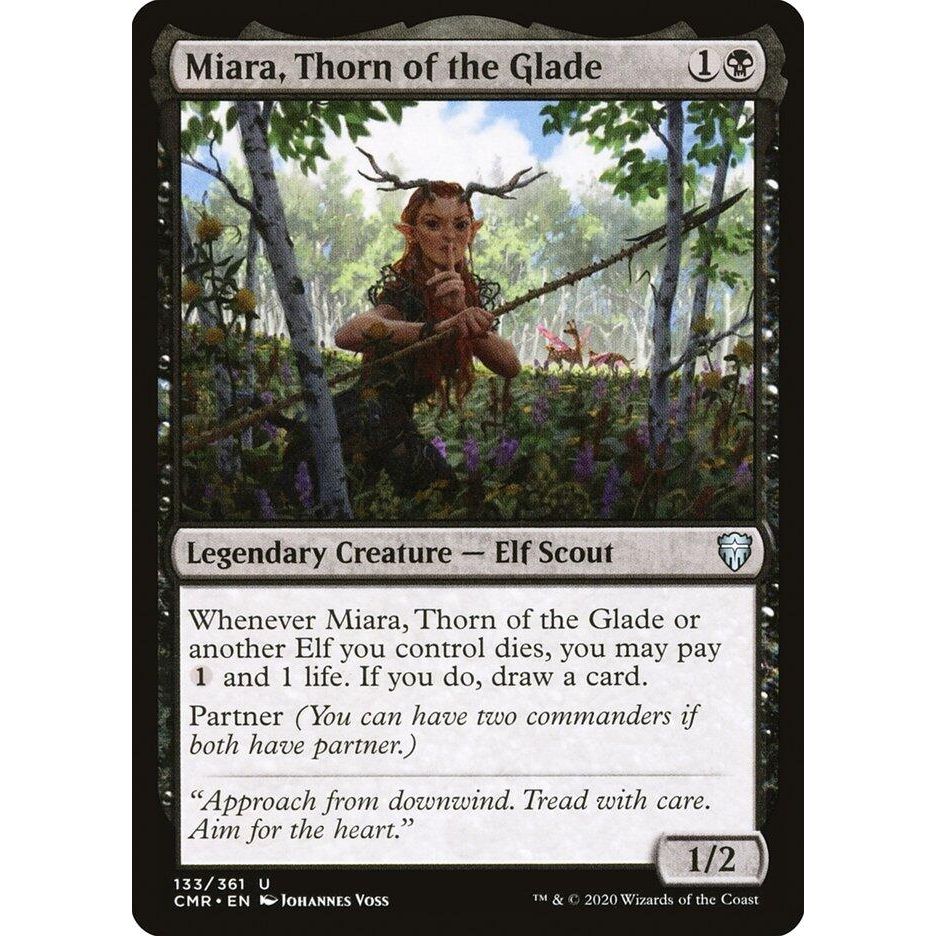 Image for Miara, Thorn of the Glade (133) (CMR) - Magic: The Gathering