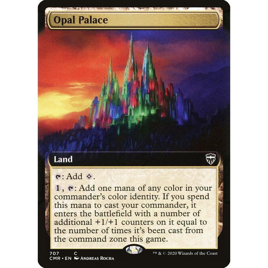 Image for Opal Palace (Extended Art) (707) (CMR) - Magic: The Gathering