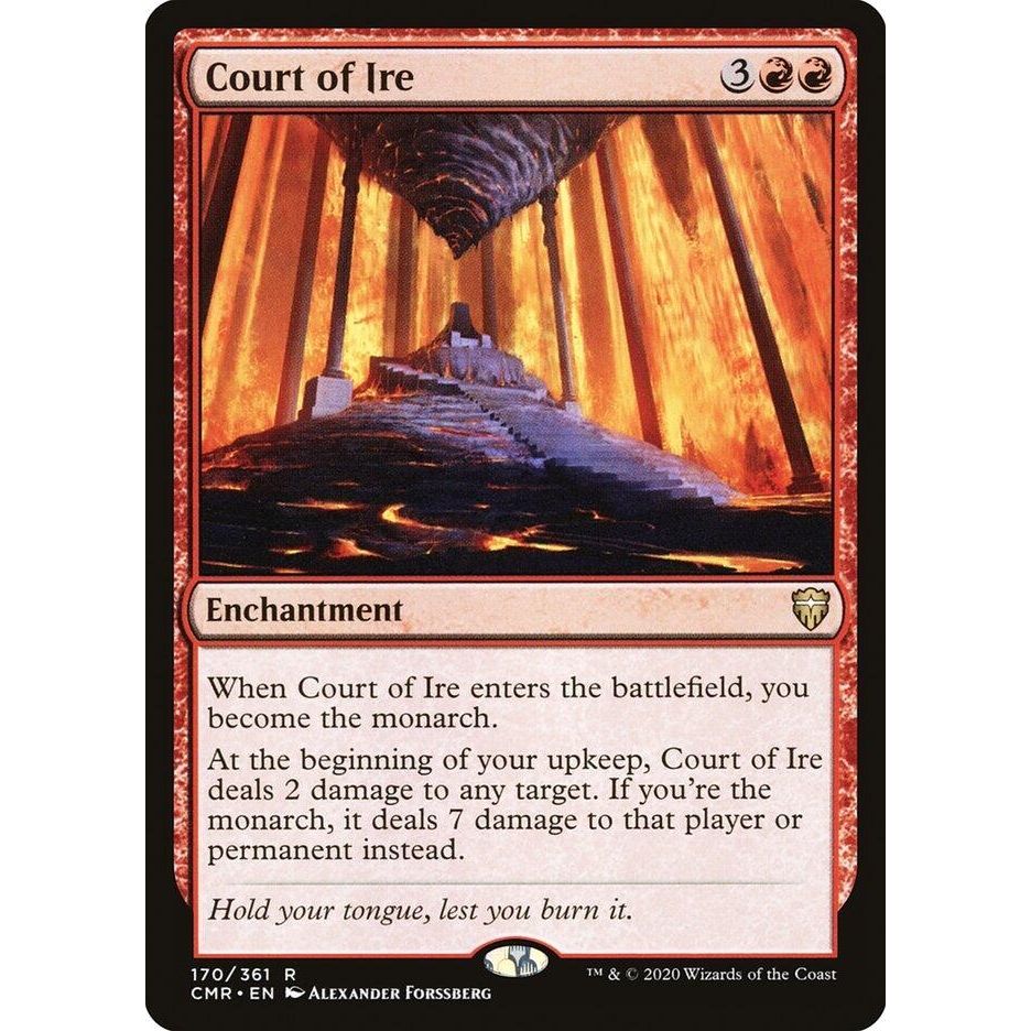 Image for Court of Ire (170) (CMR) - Magic: The Gathering