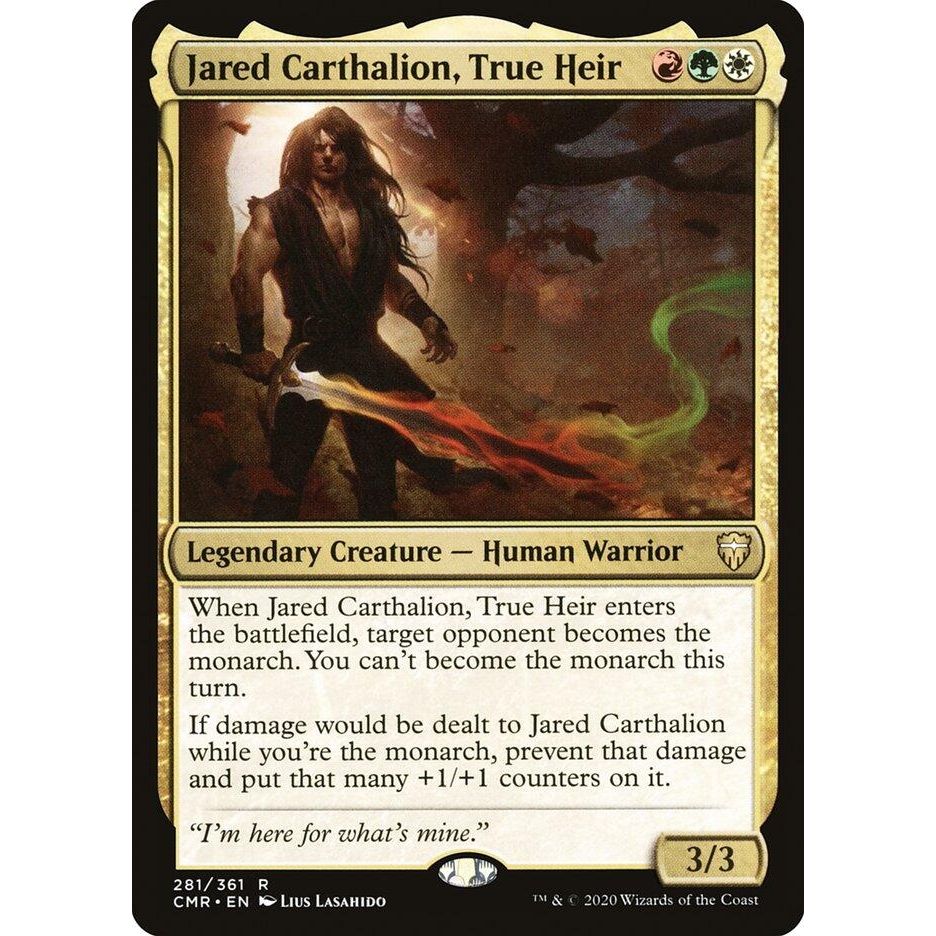 Image for Jared Carthalion, True Heir (281) (CMR) - Magic: The Gathering