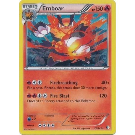 Image for Emboar - 26/149 (Cosmos Holo) (026/149) (BLE) - Pokemon