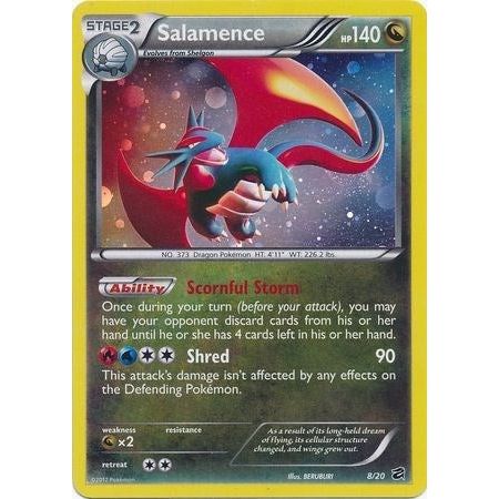 Image for Salamence - 8/20 (Cosmos Holo) (008/020) (BLE) - Pokemon