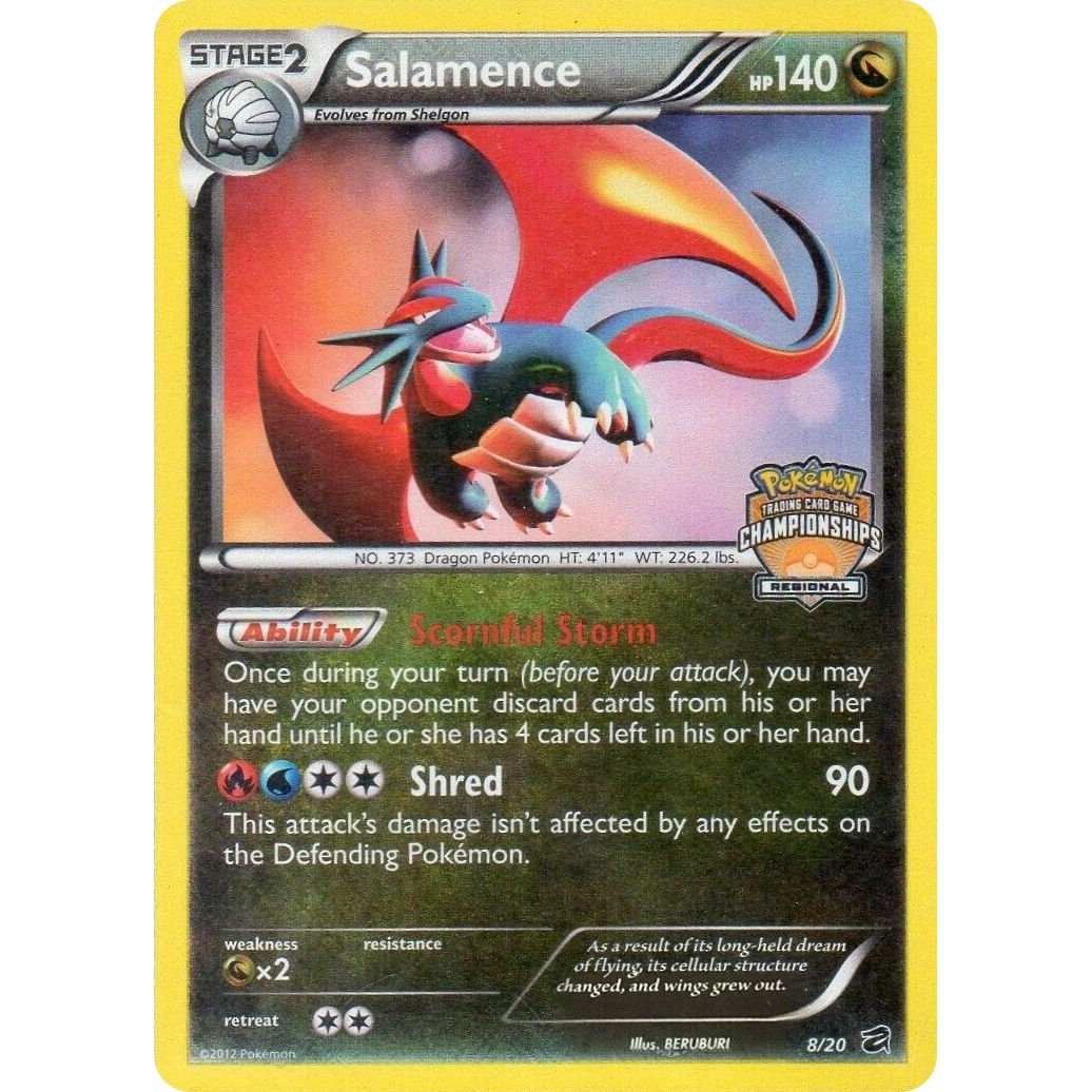 Image for Salamence - 8/20 (Regional Championships) (008/020) (PR) - Pokemon