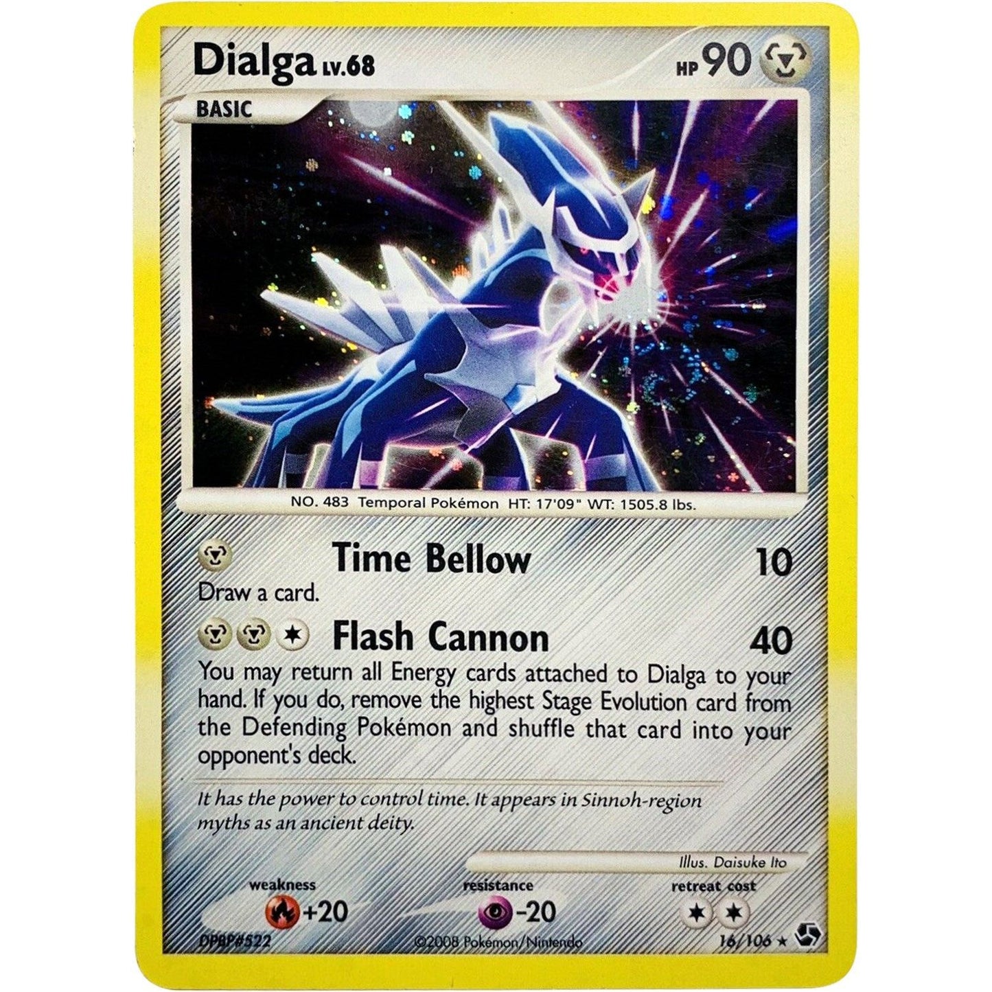 Image for Dialga - 16/106 (Cosmos Holo) (016/106) (PR) - Pokemon