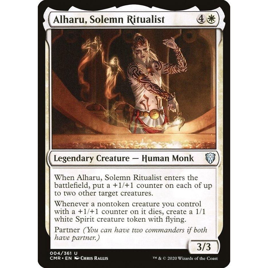 Image for Alharu, Solemn Ritualist (4) (CMR) - Magic: The Gathering