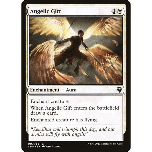 Image for Angelic Gift (7) (CMR) - Magic: The Gathering