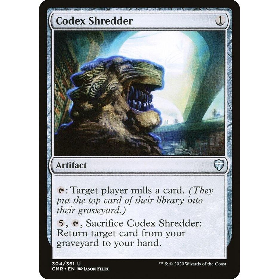 Image for Codex Shredder (304) (CMR) - Magic: The Gathering