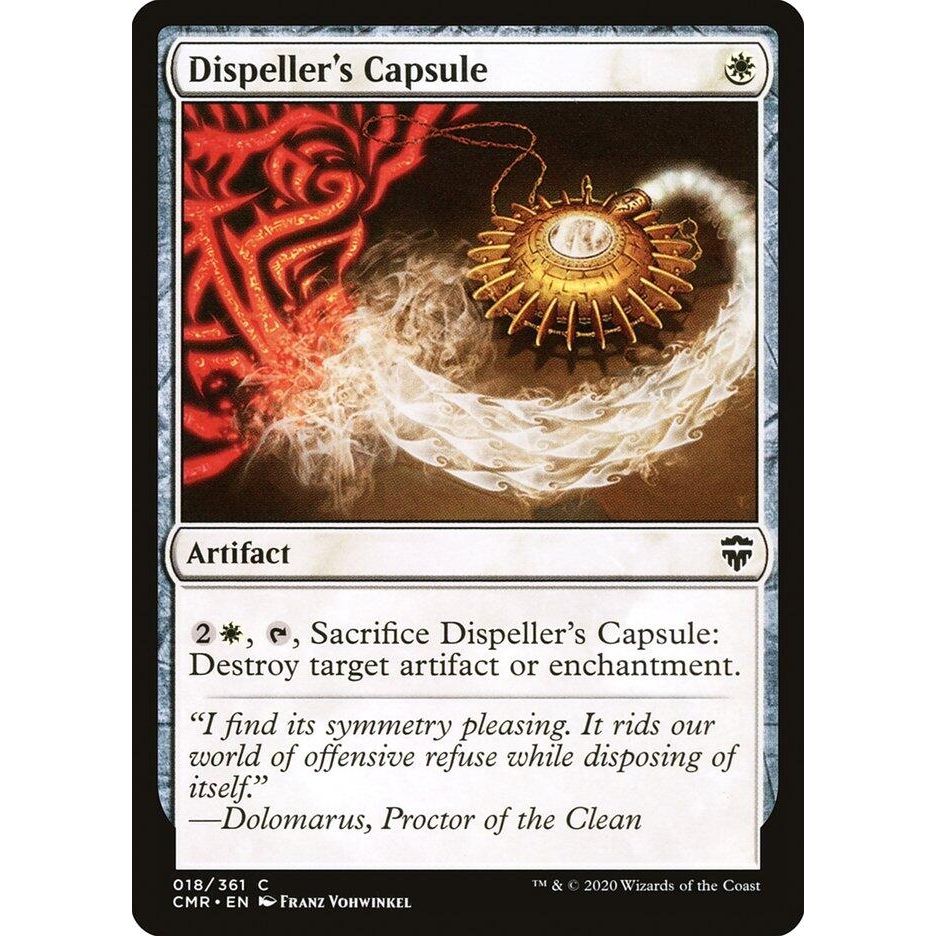 Image for Dispeller's Capsule (18) (CMR) - Magic: The Gathering
