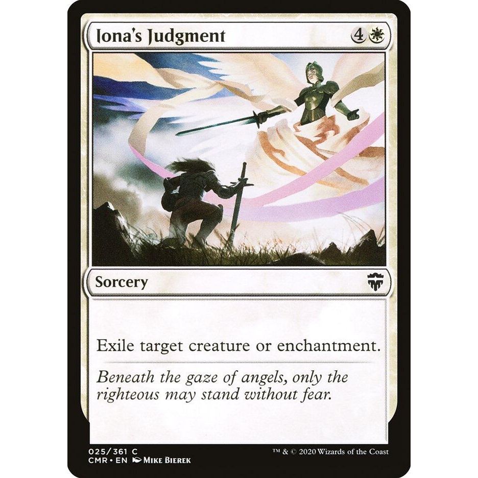 Image for Iona's Judgment (25) (CMR) - Magic: The Gathering