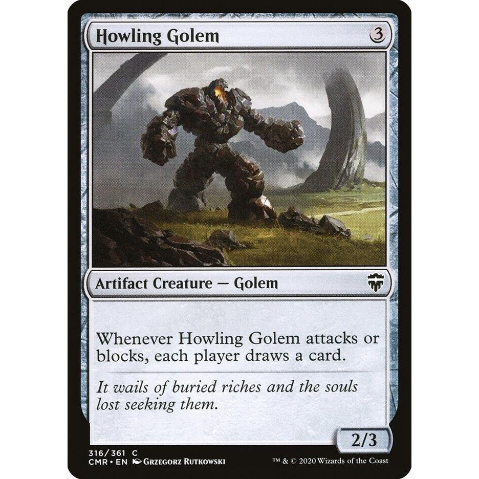 Image for Howling Golem (316) (CMR) - Magic: The Gathering