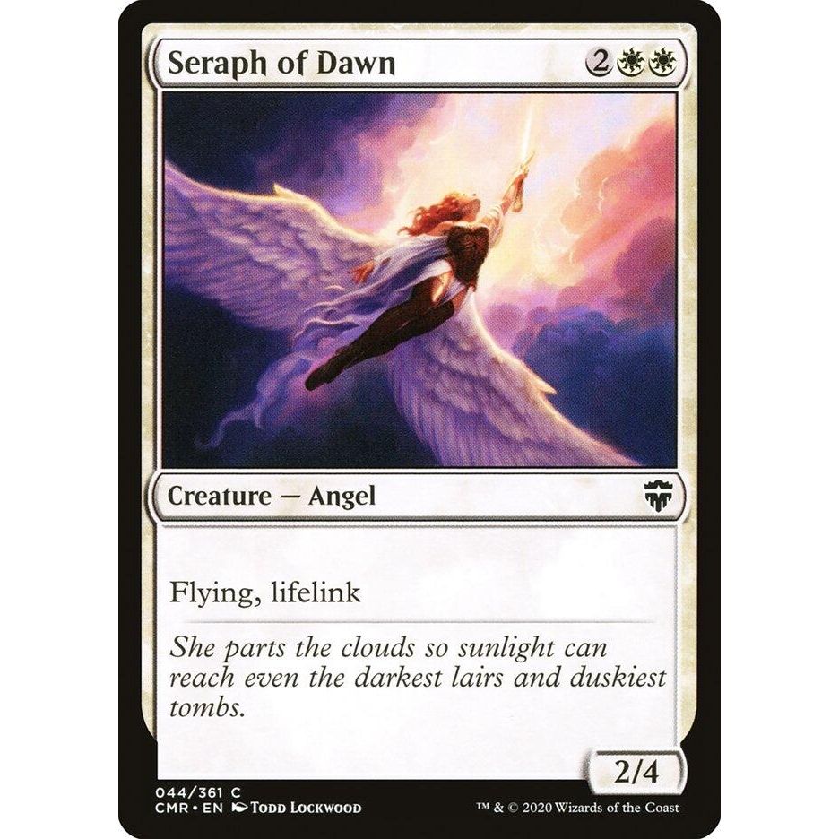 Image for Seraph of Dawn (44) (CMR) - Magic: The Gathering
