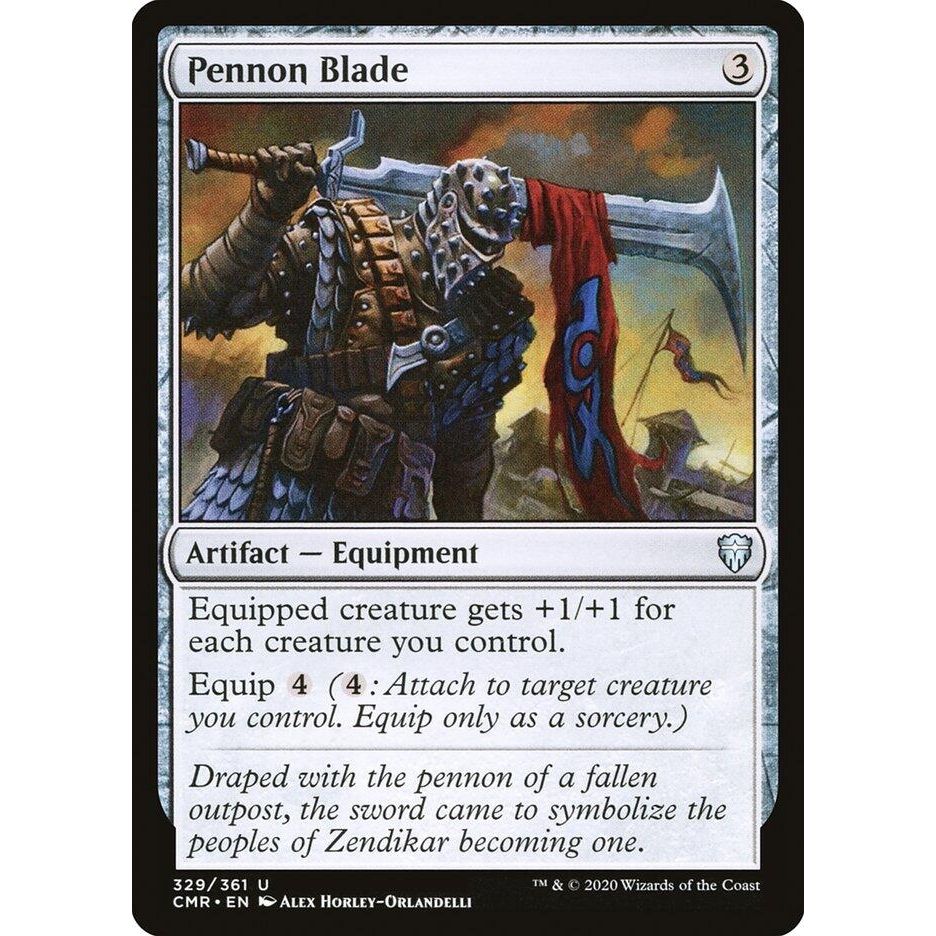 Image for Pennon Blade (329) (CMR) - Magic: The Gathering