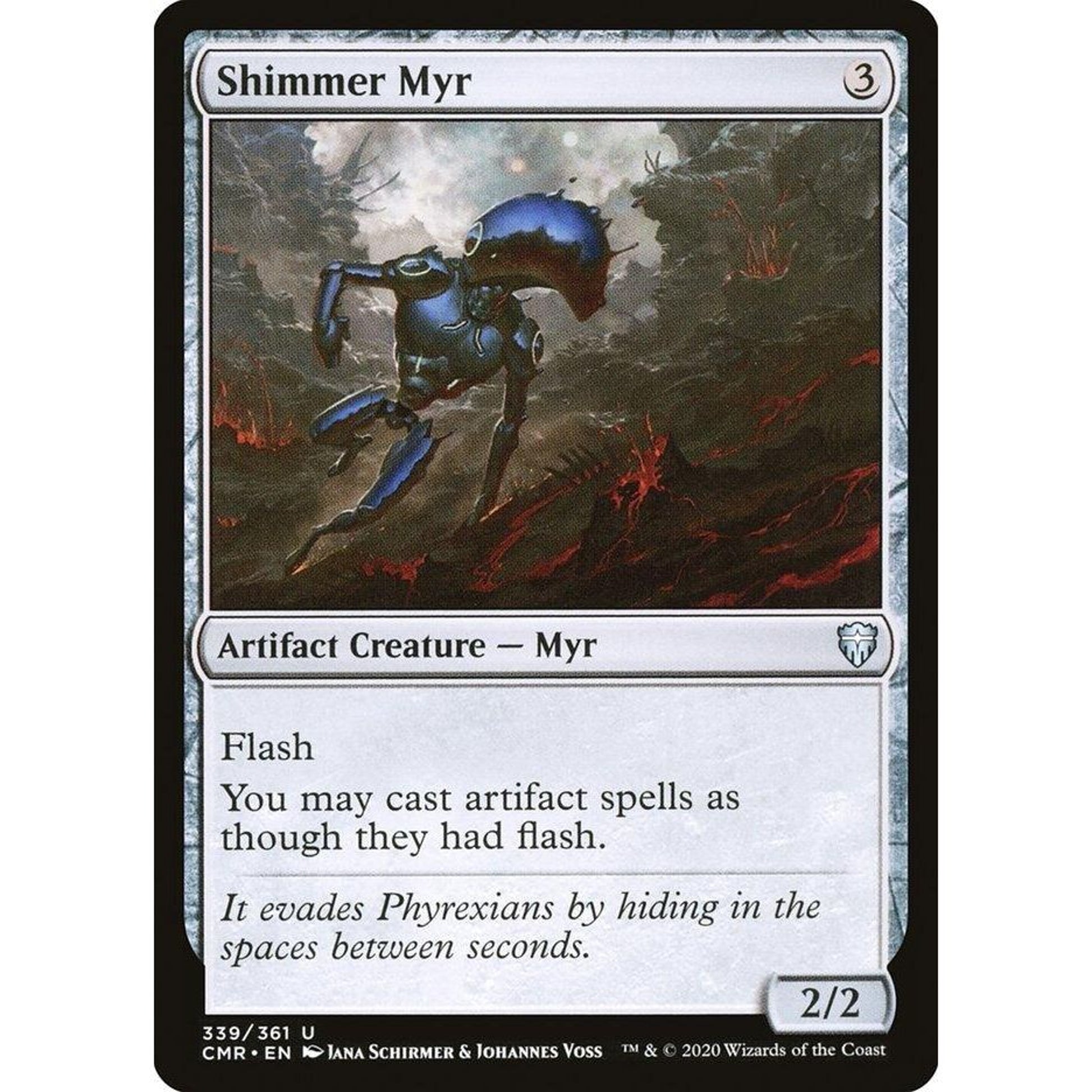 Image for Shimmer Myr (339) (CMR) - Magic: The Gathering