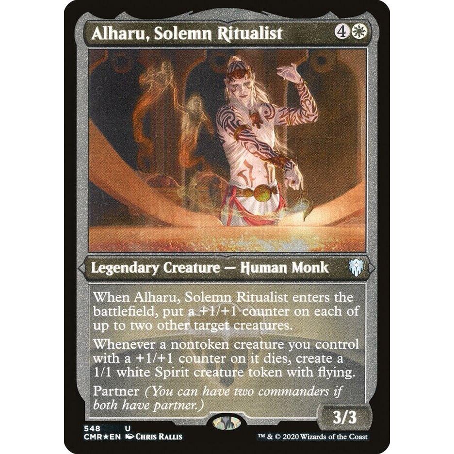 Image for Alharu, Solemn Ritualist (Foil Etched) (548) (CMR) - Magic: The Gathering
