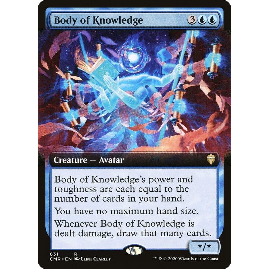 Image for Body of Knowledge (Extended Art) (631) (CMR) - Magic: The Gathering