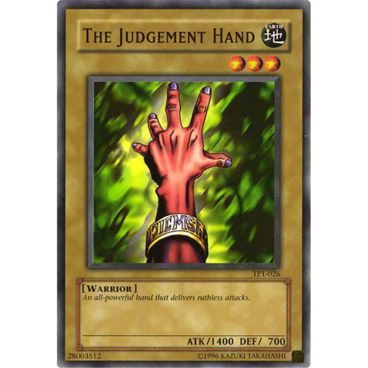 Image for The Judgement Hand (TP1-026) (TP1) - YuGiOh