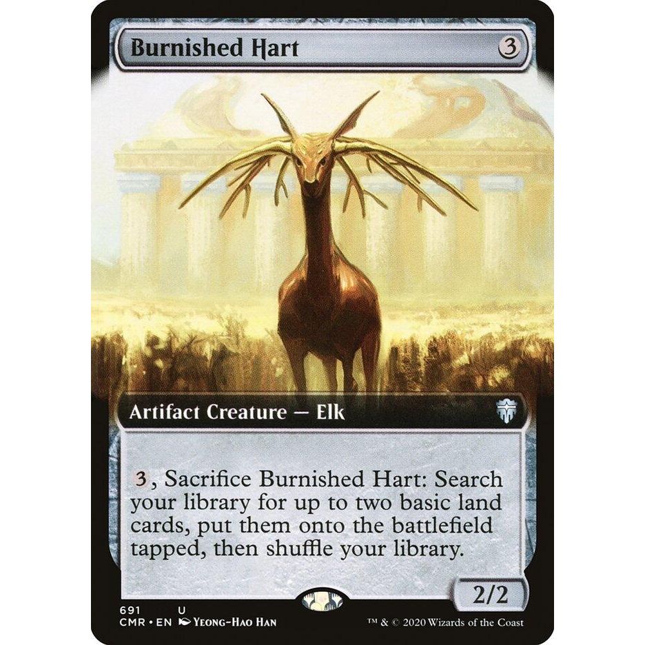 Image for Burnished Hart (Extended Art) (691) (CMR) - Magic: The Gathering