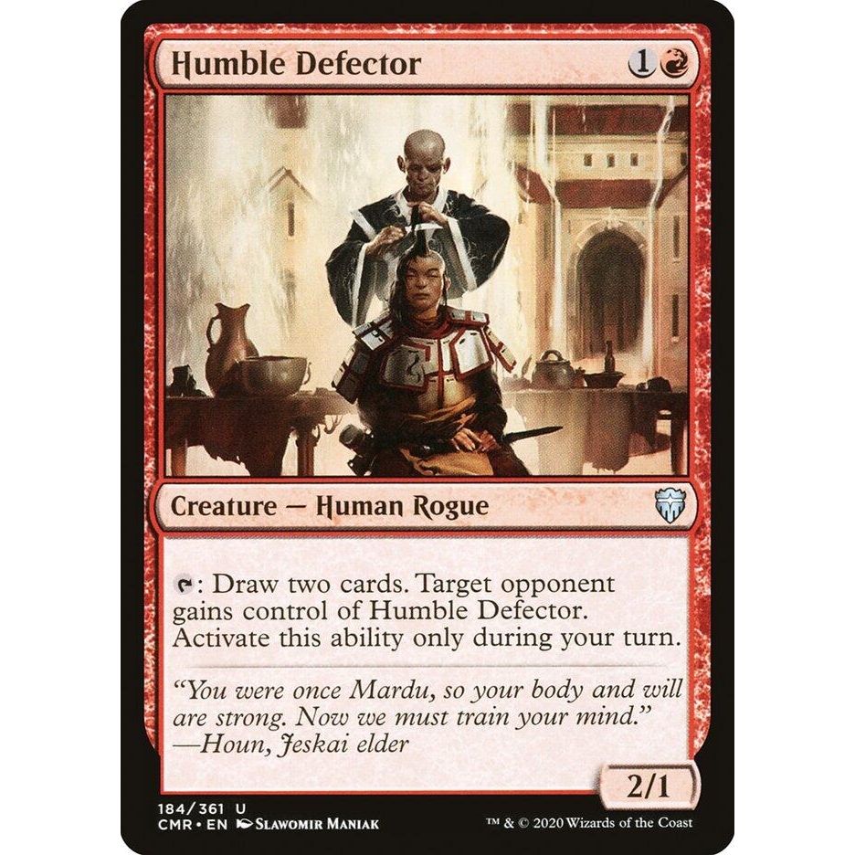 Image for Humble Defector (184) (CMR) - Magic: The Gathering