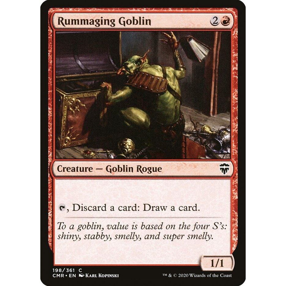 Image for Rummaging Goblin (198) (CMR) - Magic: The Gathering