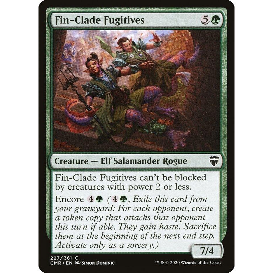 Image for Fin-Clade Fugitives (227) (CMR) - Magic: The Gathering