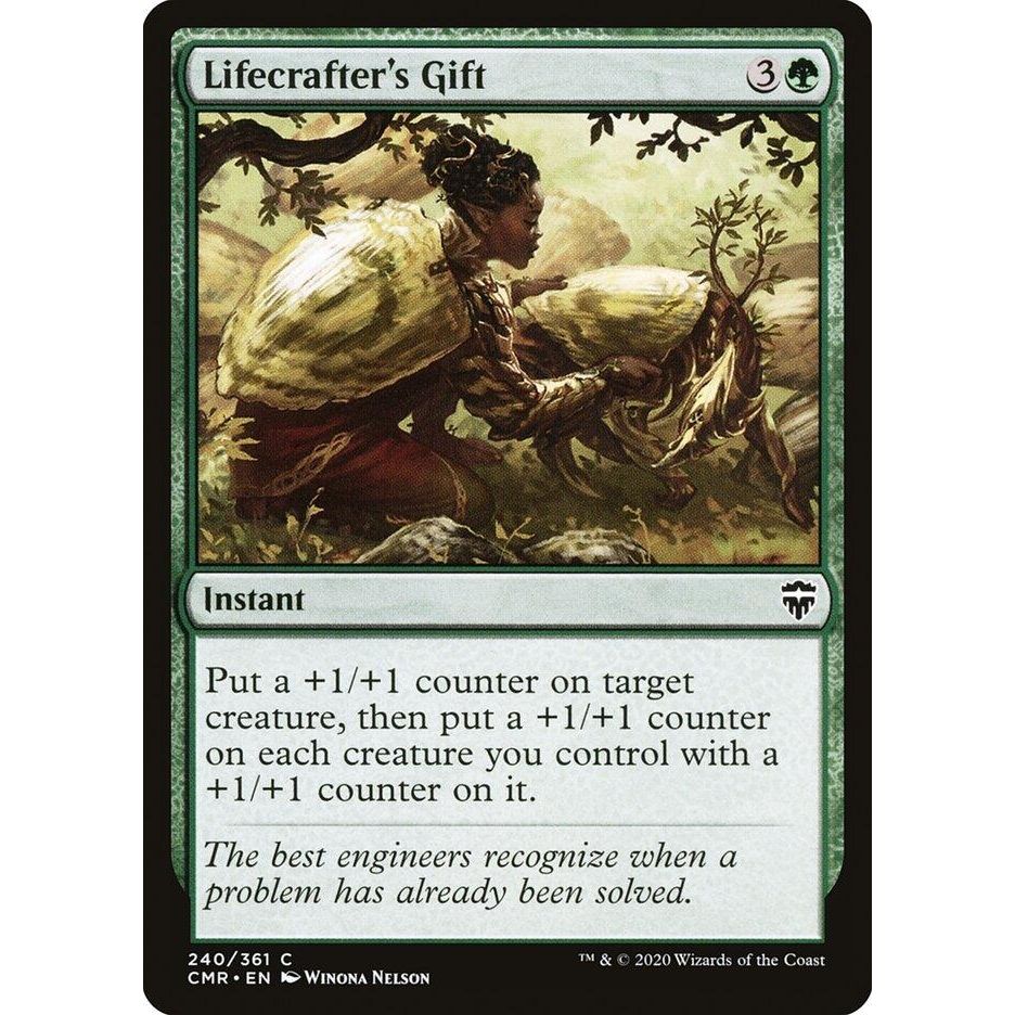 Image for Lifecrafter's Gift (240) (CMR) - Magic: The Gathering