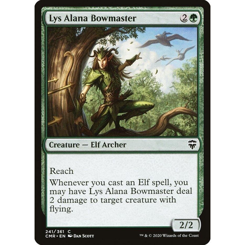 Image for Lys Alana Bowmaster (241) (CMR) - Magic: The Gathering