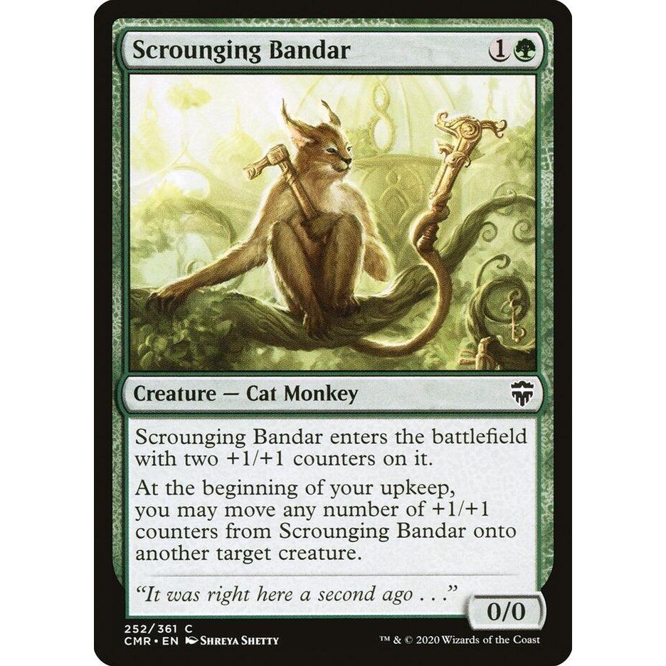 Image for Scrounging Bandar (252) (CMR) - Magic: The Gathering