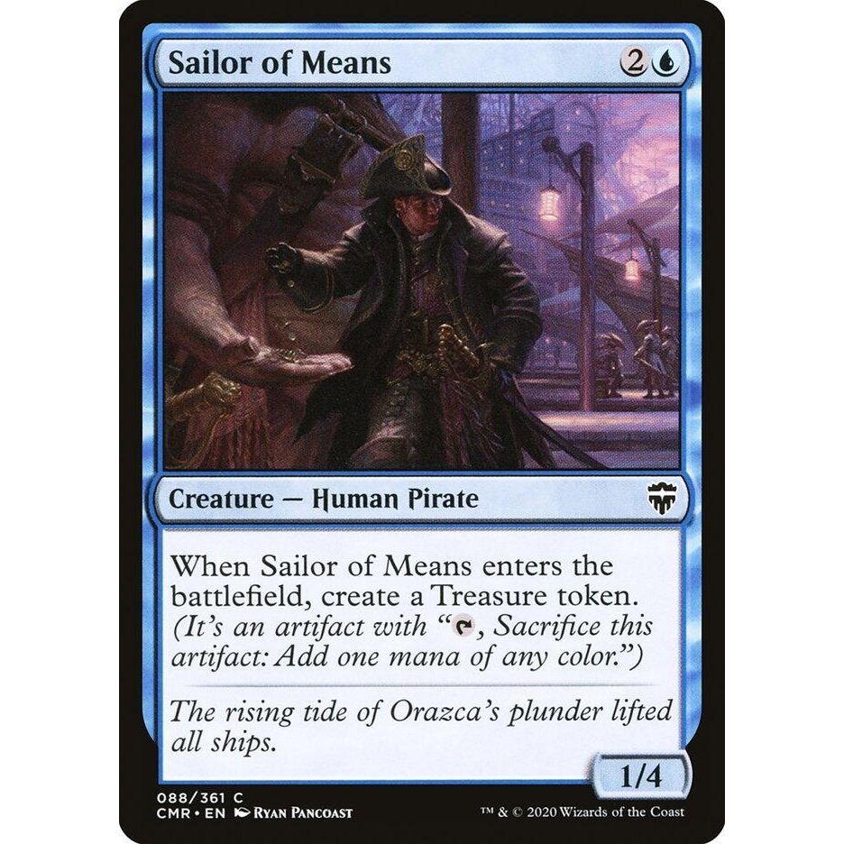 Image for Sailor of Means (88) (CMR) - Magic: The Gathering