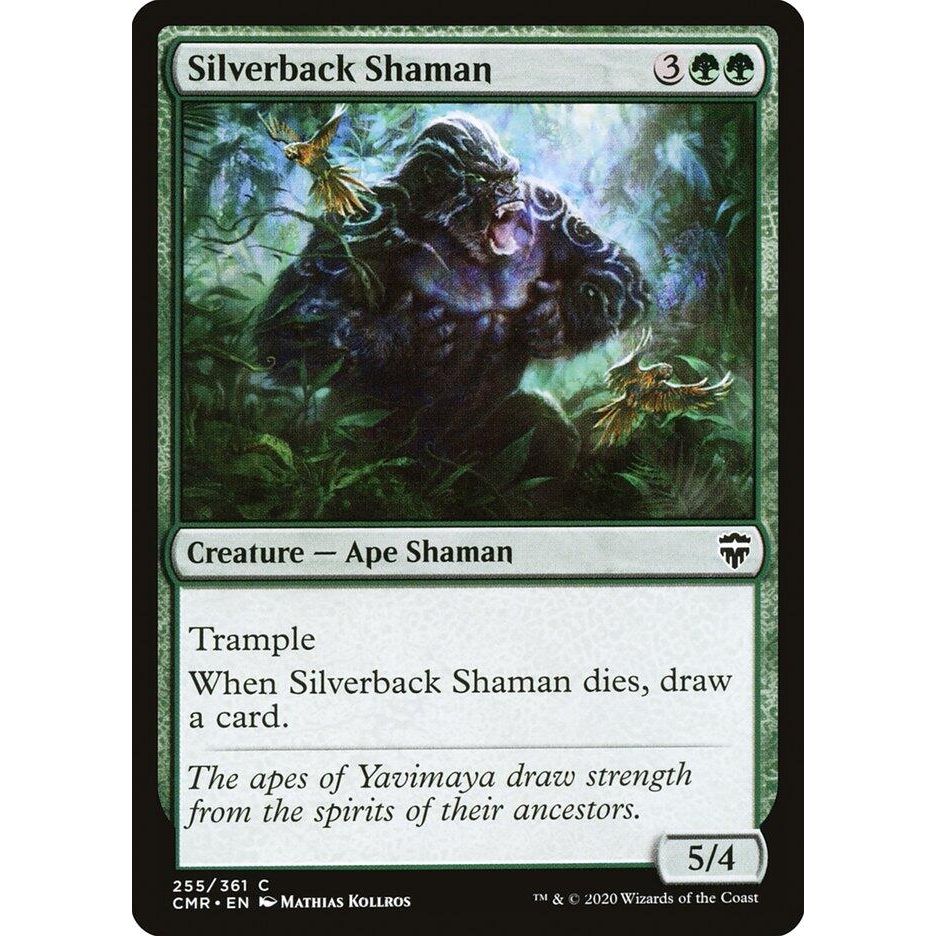 Image for Silverback Shaman (255) (CMR) - Magic: The Gathering